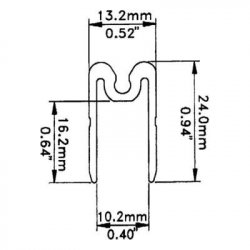 Penn Elcom 0520/2 hybrid 10mm / 1m Penn Elcom 0520/2 hybrid 10mm / 1m