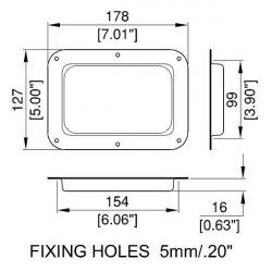 Penn Elcom D2101z  miska 178x127mm