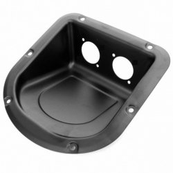 Penn Elcom D9802k miska pre 2xSpeakon čierna