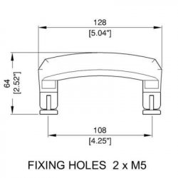 Penn Elcom H1428 (HO-7960k) rúčka kufrová OSAKA
