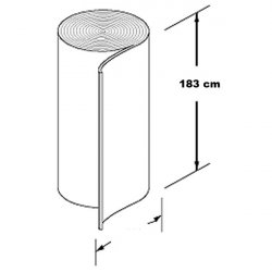 Penn Elcom M5005 koberec čierny š.183cm