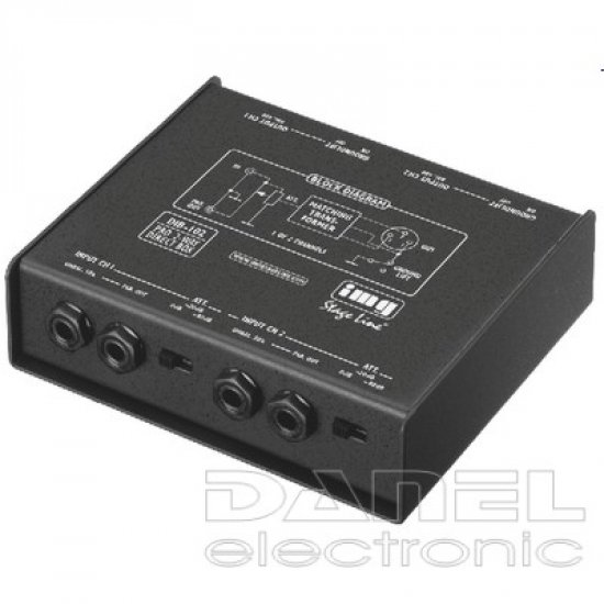 Stage Line DIB-102 Dual Stage Direct Box