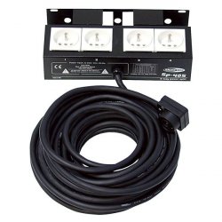 SHOWTEC 4 WAY BELGIUM BREAKOUTBOX