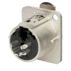 DAP Audio XFC105N XLR 5P. FEMALE panelový DAP Audio XFC105N XLR 5P. FEMALE panelový