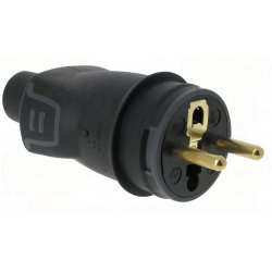 Legrand vidlica na kábel 2P+E plug - 16A IP44 