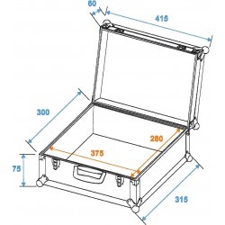 OM Universal Foam Case GR-5 375x280x70mm OM Universal Foam Case GR-5 375x280x70mm