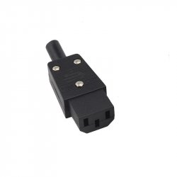 Konektor sieťový IEC C13 female Konektor sieťový IEC C13 female
