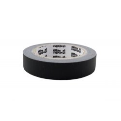 Gafer ECO Matt Black fabric tape 24 mm x 25 m Gafer ECO Matt Black fabric tape 24 mm x 25 m