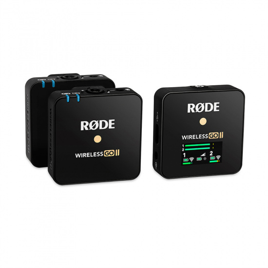 RODE Wireless GO II dvojitý bezdrôtový mikrofónny systém