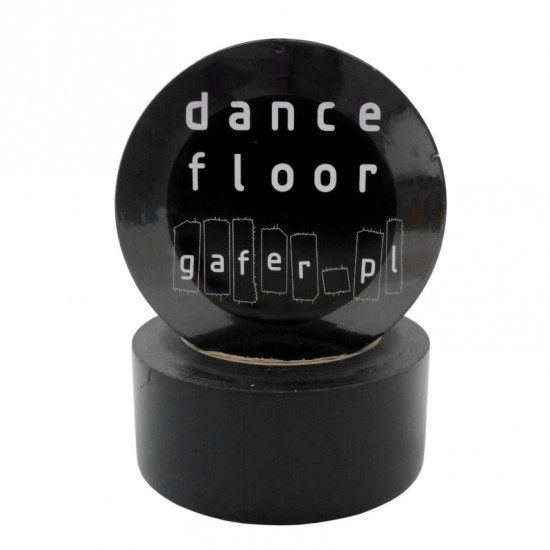 GAFER Dance Floor Tape PVC 50mm x 33m čierna matná