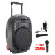 Ibiza PORT12UHF-MKII 3MIC BT-FM-MP3