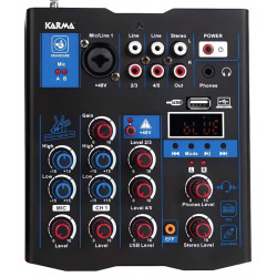 Karma MXW5 mixpult s mikrofónmi