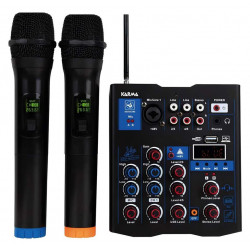 Karma MXW5 mixpult s mikrofónmi