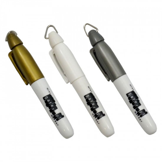 Gafer Mini Metallic Marker - označovače 3ks