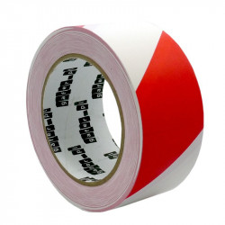 GAFER Warning Tape - výstažná páska červeno-biela 50mmx33m