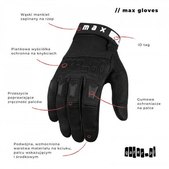 Gafer MAX Gloves pracovné rukavice