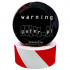 GAFER Warning Tape - výstažná páska červeno-biela 50mmx33m
